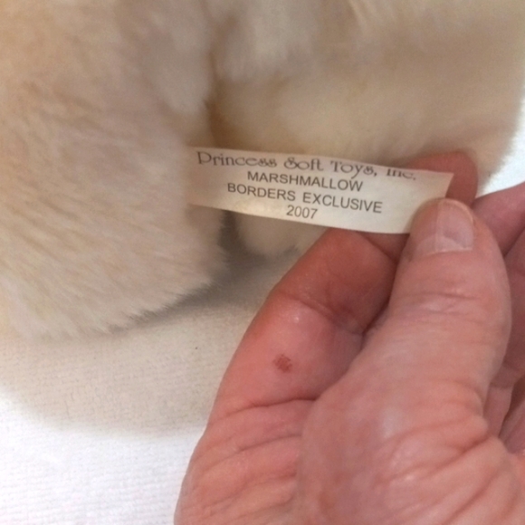 Princess Soft Toys Marshmellow Plush Stuffed Polar Bear. - Picture 5 of 5